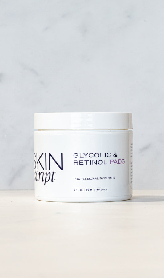Skin Script: Glycolic and Retinol Pads